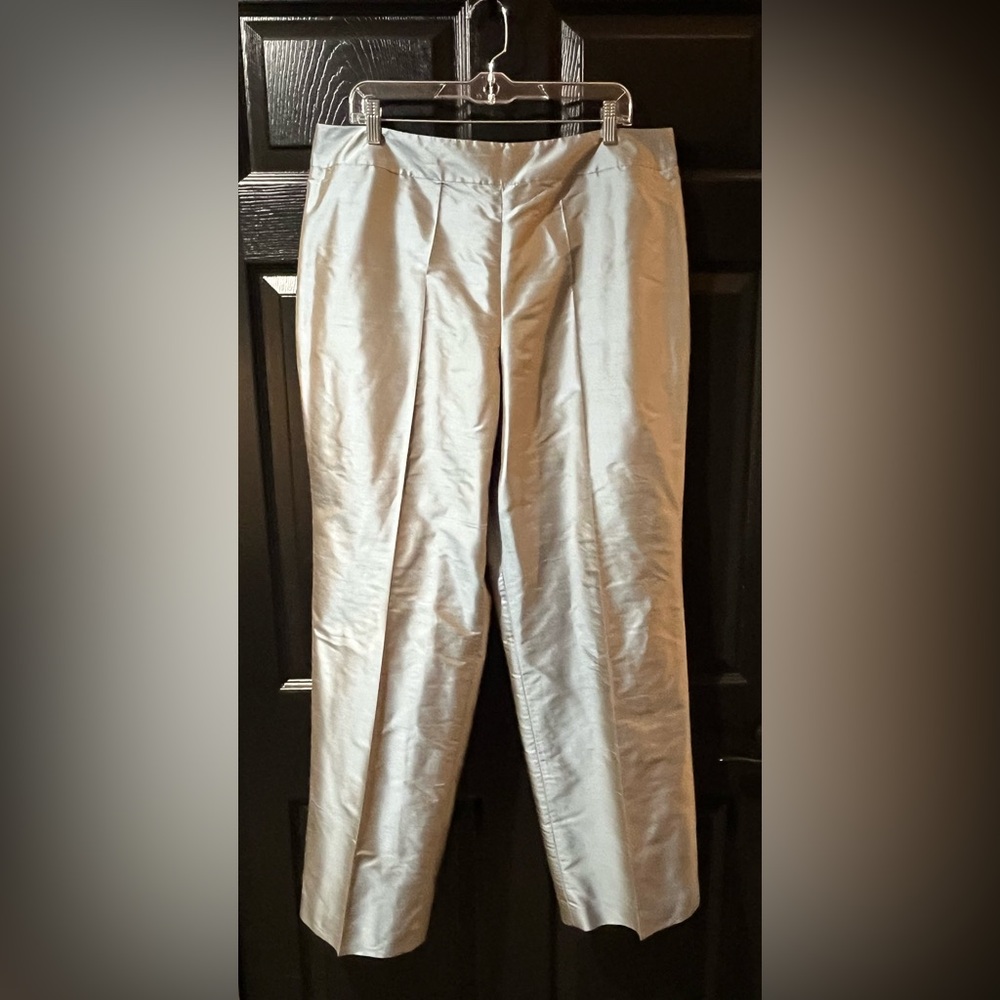 NEW Talbots 100% Silk Trouser NWT